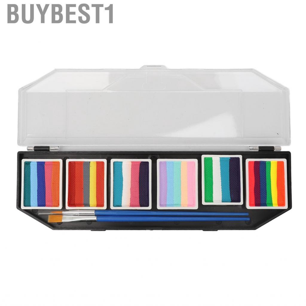 Buybest1 Face Body Paint Kit Fast Dry Bright Colors 6 Types Safe ...