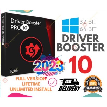 [พร้อมส่ง] IObit Driver Booster Pro 10 v10.5 2023 | ACTIVATED | PC Game ...