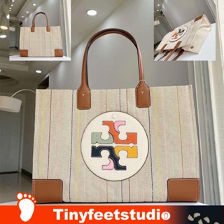 Ella multi best sale stitch tote bag