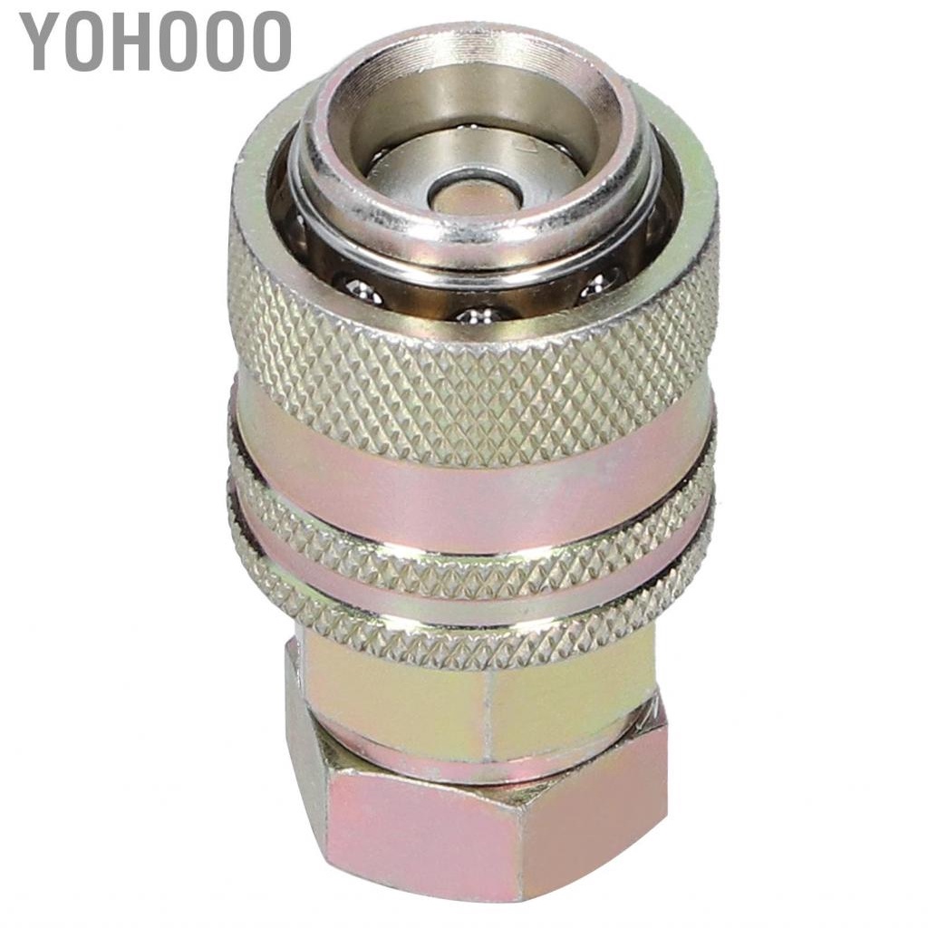 PTPPT Hydraulic Pressure Test Adapter Set - G1/8 Thread, Male/Female Quick Coupling Connector For Testing