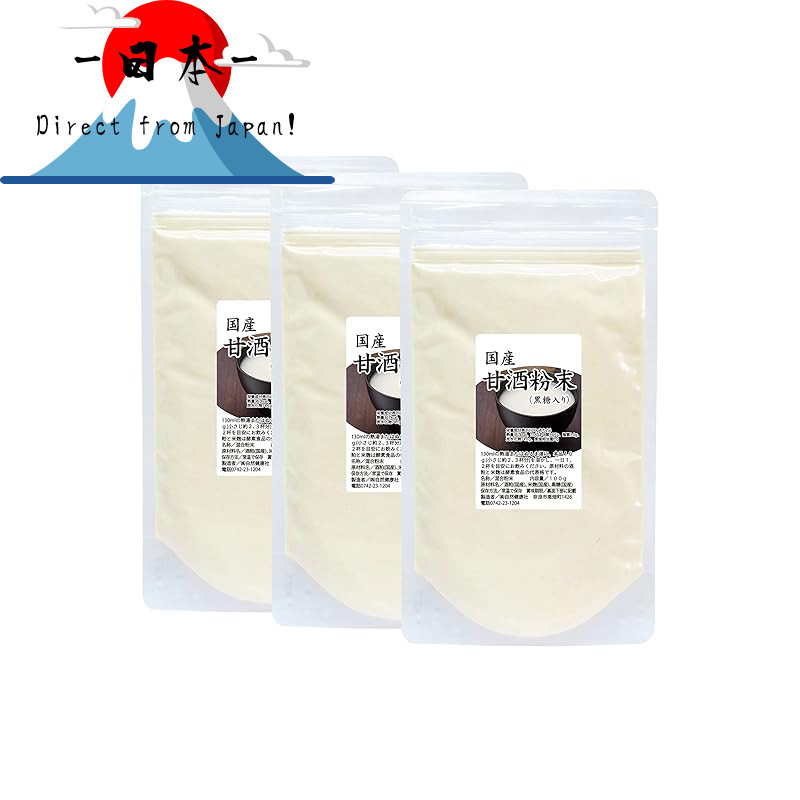 [Direct from Japan] Natural Health Co. Amazake Powder 100g x 3 packs ...