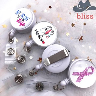 Bliss คลิปหนีบป้ายชื่อ พับเก็บได้ สําหรับหมอ พยาบาล