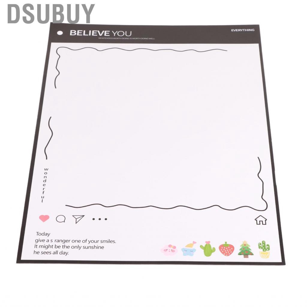 dsubuy-magnetic-note-erasable-writable-whiteboard-memo-with-pen-message-board-home-decoration