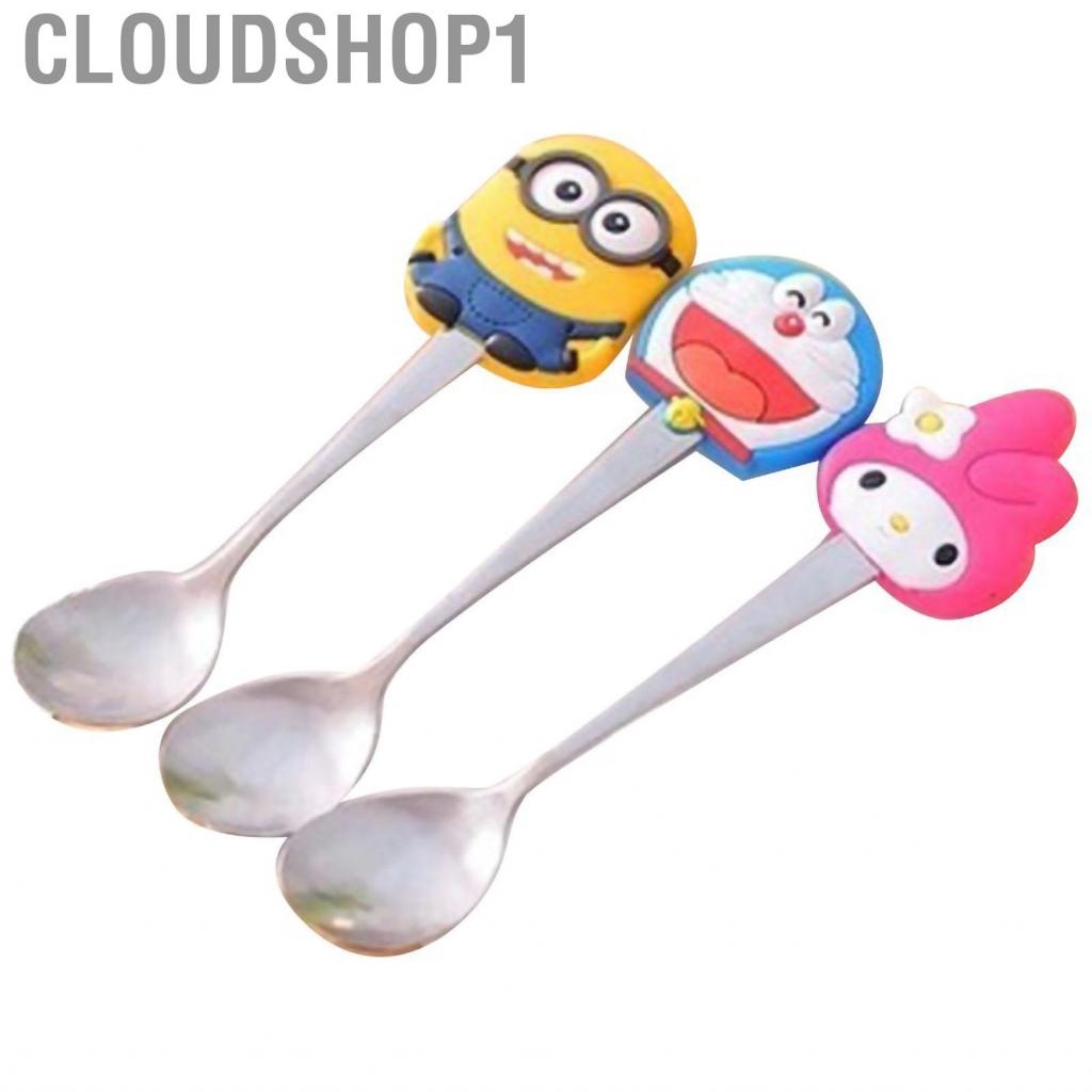 cloudshop1-creative-cute-stainless-steel-with-silicone-handle-dinner-for-coffee-stirring-small-snacks