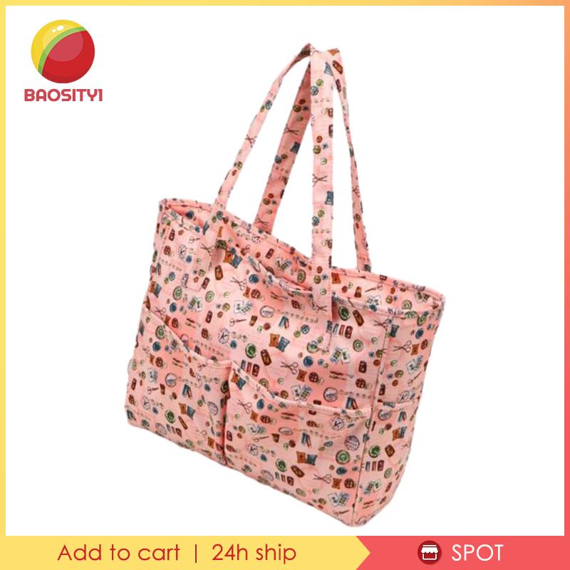baosity1-กระเป๋าถักนิตติ้ง-ทรงโท้ท-ทนทาน-สําหรับเดินทาง-ใช้ในครัวเรือน