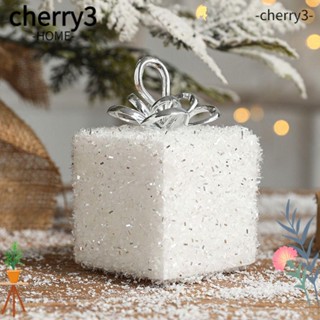 Cherry3 จี้ลูกบอลแขวน รูปดาวห้าแฉก สําหรับแขวนตกแต่งต้นคริสต์มาส 4 ชิ้น