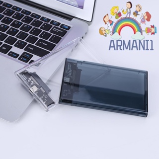 [armani1.th] กล่องฮาร์ดดิสก์ SSD SATA เป็น USB3.1 8TB 2.5 นิ้ว สําหรับโน้ตบุ๊ก คอมพิวเตอร์