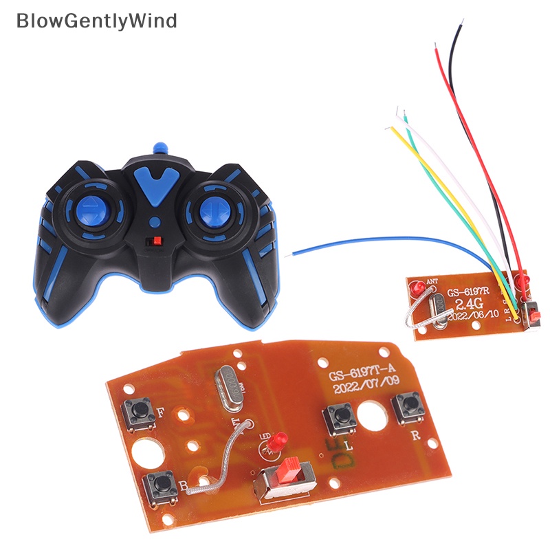 blowgentlywind-4ch-แผงวงจรส่งสัญญาณ-pcb-และบอร์ดรับสัญญาณ-สําหรับรถบังคับ-bgw