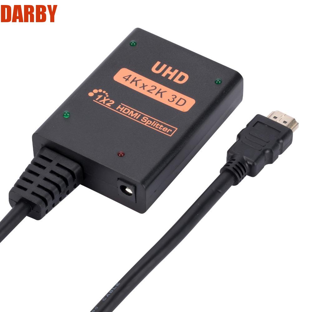 darby-ตัวแยก-4k-hdmi-เข้า-1-ออก-2-4k-2k-ความละเอียดสูง-4k-hdmi-1x2-พร้อมสายเคเบิล-ตัวแปลงวิดีโอ-เรียบง่าย-อุปกรณ์หน้าจอเดียวกัน-ไม่มีสวิตช์-hdmi-1-เป็น-2-เกม-คอนโซล-tv