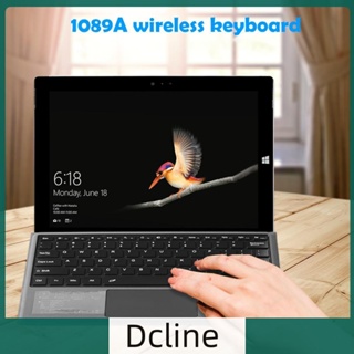 [Dcline.th] คีย์บอร์ดบลูทูธไร้สาย 3.0 พร้อมทัชแพด สําหรับ Surface Pro 3 4 5 6 7