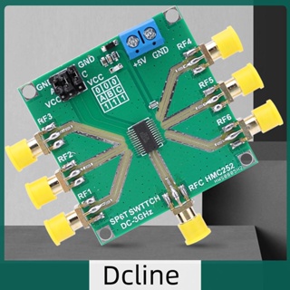 [Dcline.th] โมดูลสวิตช์ RF ไม่สะท้อนแสง DC-3 GHz HMC252 เสาเดี่ยว 6 เสา
