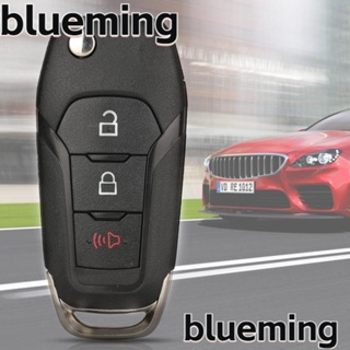 Blueming2 เคสกุญแจรีโมตรถยนต์ ABS แบบพับได้ HU101 2 3 4 สําหรับ Ford Focus Mk2 Mk7 f-150 Explorer Ranger