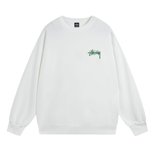 Stussy เสื้อกันหนาว คอกลม พิมพ์ลายรูปปั้นหิน สวมใส่สบาย แฟชั่นทันสมัย อเนกประสงค์ สําหรับผู้ชาย และผู้หญิง