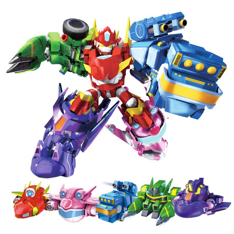 ของแท้-ตุ๊กตาหุ่นยนต์-หุ่นยนต์หัวรถจักร-superman-league-justice-king-kong-flower-sweetheart-moqc
