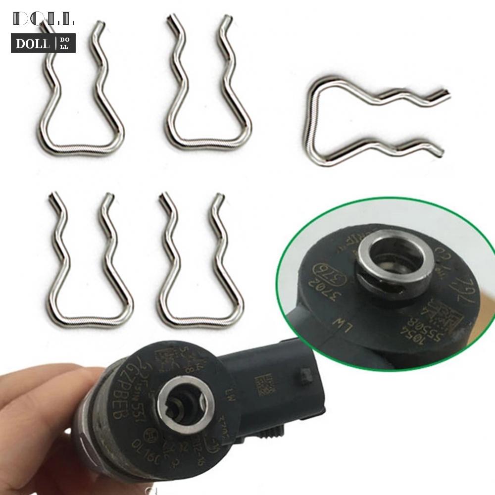new-reliable-stainless-steel-fuel-injection-clips-for-bosch-solenoid-valve-pack-of-5
