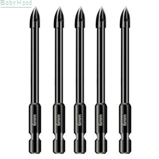 【Big Discounts】Efficient and Long lasting 6mm Tile Porcelain Drill Bits with Hex Shank Set of 5#BBHOOD