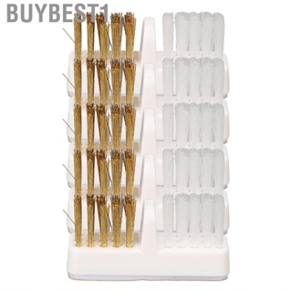 Buybest1 Drill Bit Cleaner Nail Copper Colored Bristles For
