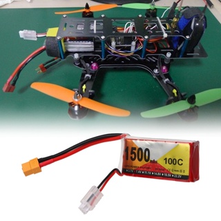 BW3 7.4V 1500mAh 100C 2S Lipo แบตเตอรี่ พร้อมอุปกรณ์เสริมปลั๊ก XT60 สำหรับ H210 RC Racing Car Quadcopter