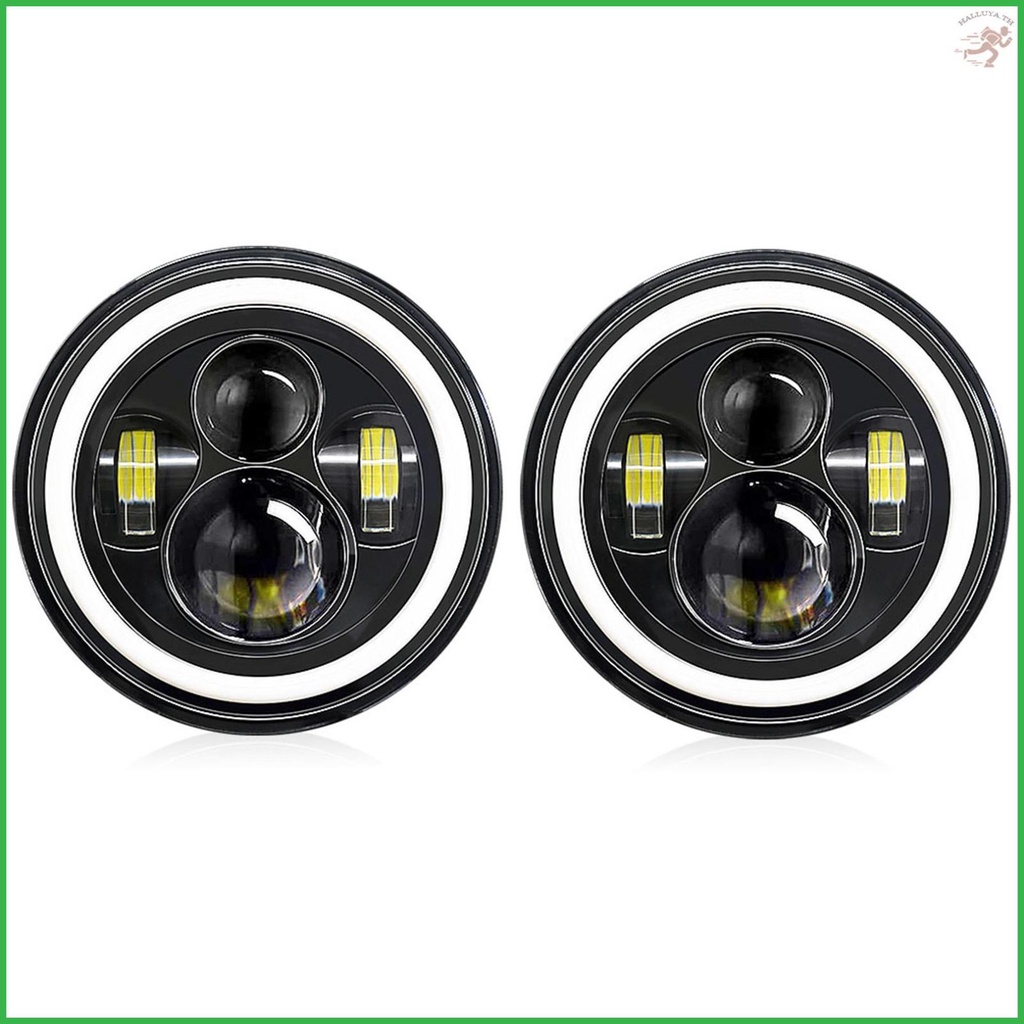 Stylish 7'' Round Headlight with DRL/Turn Signal - Upgrade Your Vehicle