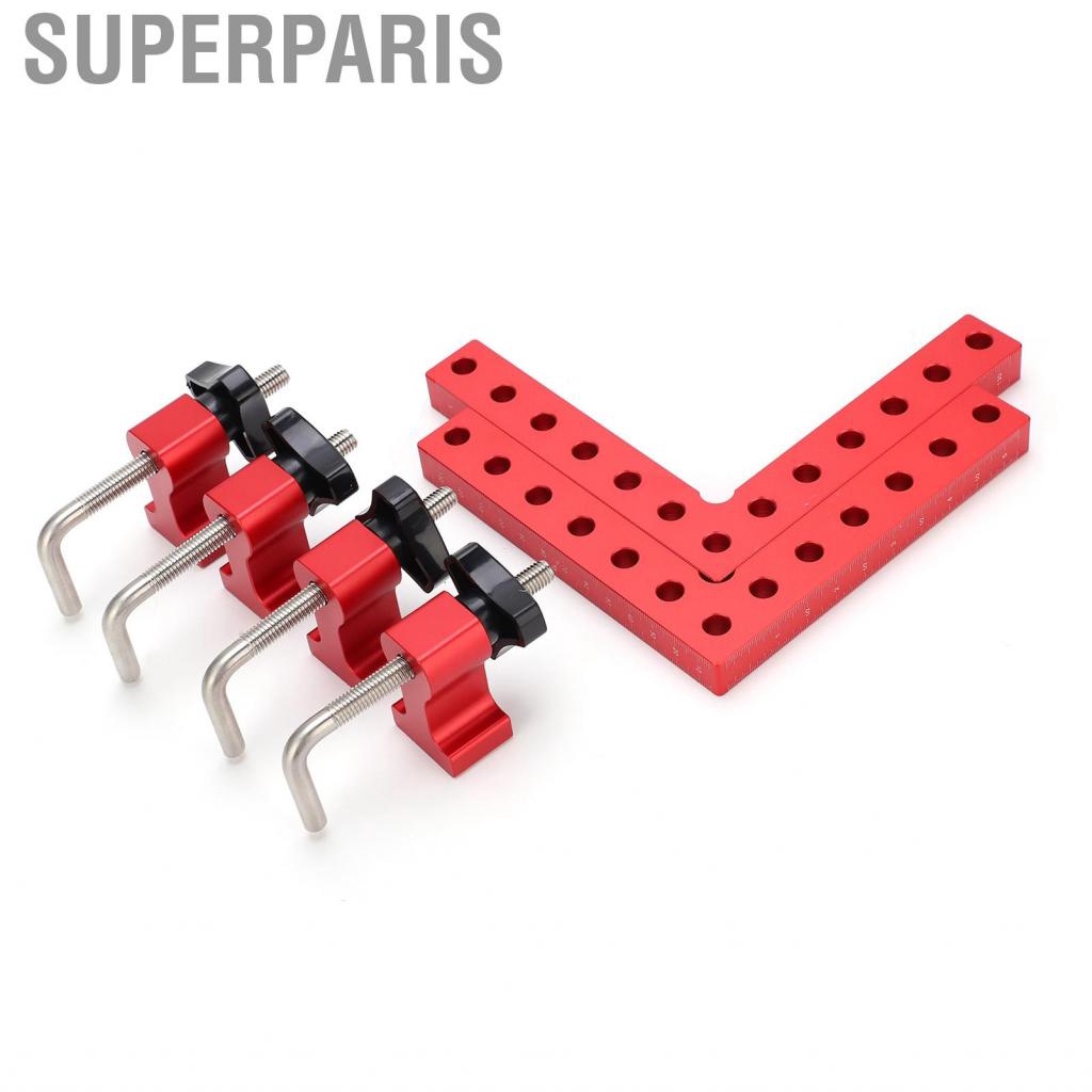 Superparis 0 Degree Positioning Ruler Kit Box Joint Jig Corner Clamp
