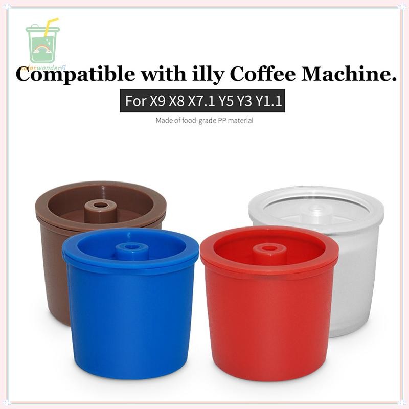 [สี] ถ้วยกาแฟแคปซูลแบบรีฟิลได้ Illy Machines Refill Coffee Filte TH ...