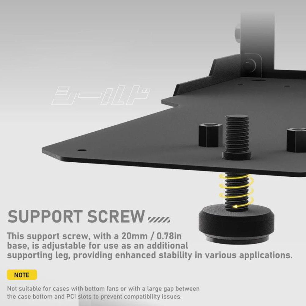 ขายึด GPU แนวตั้ง 90 องศามุมขวา GPU Mount ขายึดการ์ดกราฟิก [Ciflying.th ...