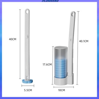 [Flameer2] แปรงทําความสะอาดห้องน้ํา แบบใช้แล้วทิ้ง