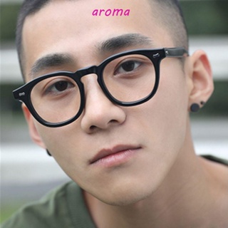 Aroma แว่นตาออปติคอล กรอบหลายเหลี่ยม ป้องกันแสงสีฟ้า ดูแลสายตา แฟชั่นสําหรับผู้หญิง