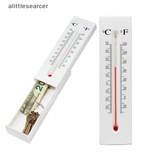 Alittlesearcer กล่องซ่อนกุญแจ หลอดไฟ เทอร์โมมิเตอร์ ติดผนัง เพื่อความปลอดภัย สําหรับบ้าน ออฟฟิศ