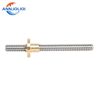 8mm Acme threaded Rod Stainless steel Leadscrew+T8 Nut For CNC 3D printer Reprap