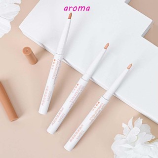 Aroma คอนซีลเลอร์ปากกา กันเหงื่อ ชุ่มชื้น กันน้ํา อายไลเนอร์ ปากกา ปกปิดเต็มรูปแบบ เครื่องมือแต่งหน้า ใบหน้า คอนซีลเลอร์ ดินสอ