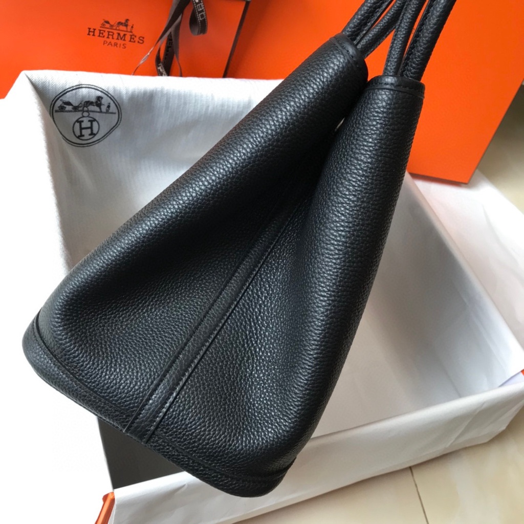 พรี-ราคา10500-hermes-garden-party-หนังแท้-กระเป๋าหิ้ว-36-26-17cm