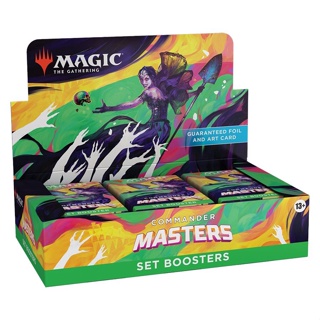 Commander Masters Set Booster Display