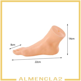 [Almencla2] หุ่นเท้าจําลอง สําหรับโชว์รองเท้า สร้อยข้อเท้า สร้อยข้อมือ