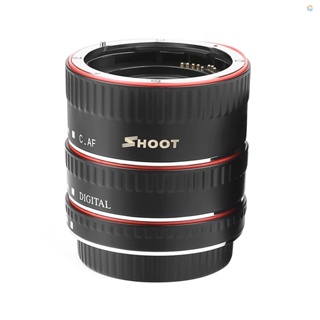 {Fsth} Shoot XT-364 ชุดแหวนอะแดปเตอร์ขยายเลนส์มาโคร โฟกัสอัตโนมัติ AF 13 มม. 21 มม. 31 มม. แบบเปลี่ยน สําหรับเลนส์ Canon EF EF-S Canon EOS 550D 600D 650D 700D 750D 760D 8