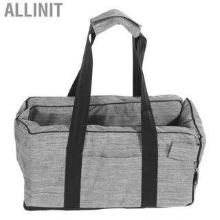 Allinit Center Console Dog  Comfortable Portable Pet Booster for Small Medium  Travel Vacation Grey