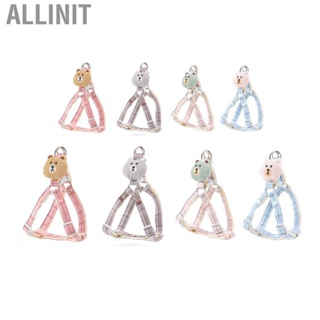 Allinit Harness Leash Set  Safety Buckle Multipurpose Cartoon Dog Vest Traction Rope Breathable Adjustable for Outdoor
