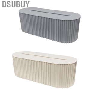 Dsubuy Outlet Cord Storage Box  Wire Wear Resistant Plastic Practical for Conference Room