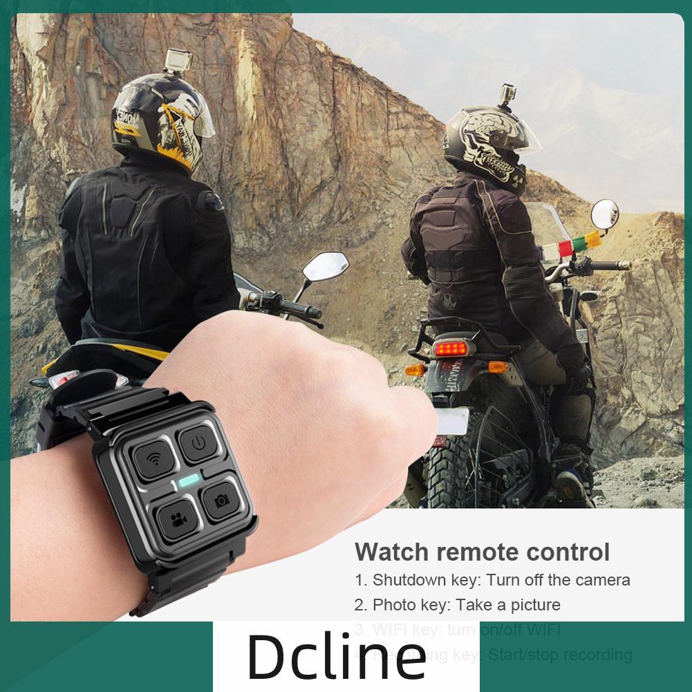 dcline-th-นาฬิกาข้อมือกล้องแอคชั่น-rc-ปรับได้-สําหรับ-sjcam-c200-a10-a20