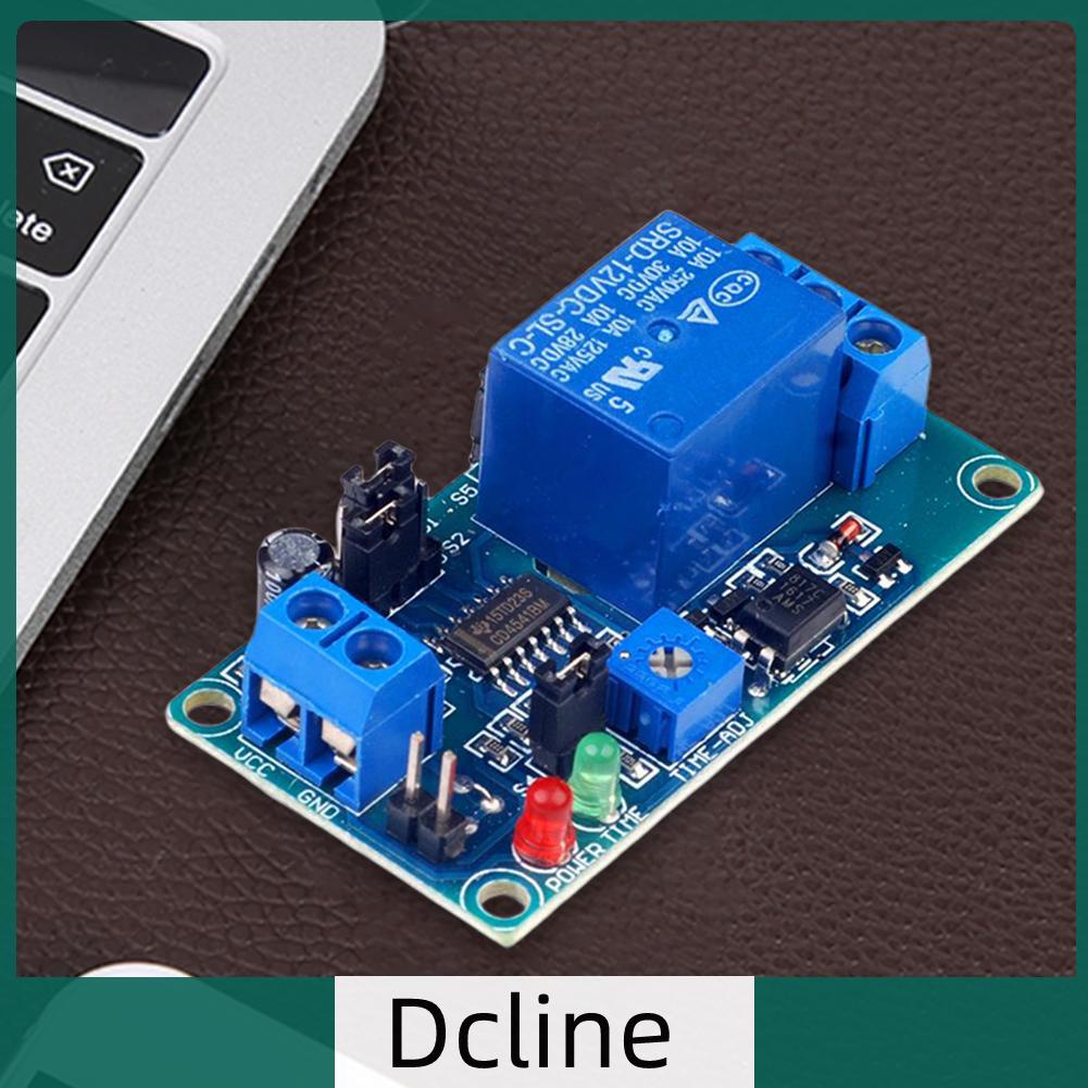 dcline-th-c25-โมดูลบอร์ดสวิตช์ตั้งเวลา-12v-แบบเปิด-ควบคุมเวลาดีเลย์