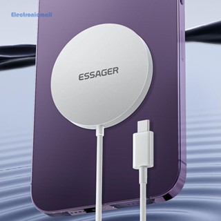 ESSAGER [ElectronicMall01.th] อะแดปเตอร์ชาร์จไร้สาย แม่เหล็ก 15W ชาร์จเร็ว สําหรับ Apple Watch