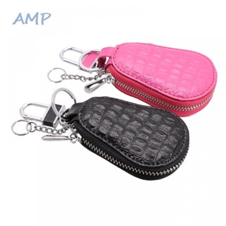 ⚡NEW 9⚡Protective Leather Car Key Fob Chain Zip Wallet Holder Bags Case Cover