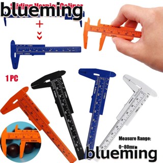 Blueming2 เวอร์เนียคาลิปเปอร์ วัดระยะ 0~80 มม. เครื่องมือวิเคราะห์ความลึกรูรับแสง พลาสติก ขนาดเล็ก