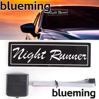 Blueming2 สติกเกอร์ LED สําหรับติดตกแต่งรถยนต์