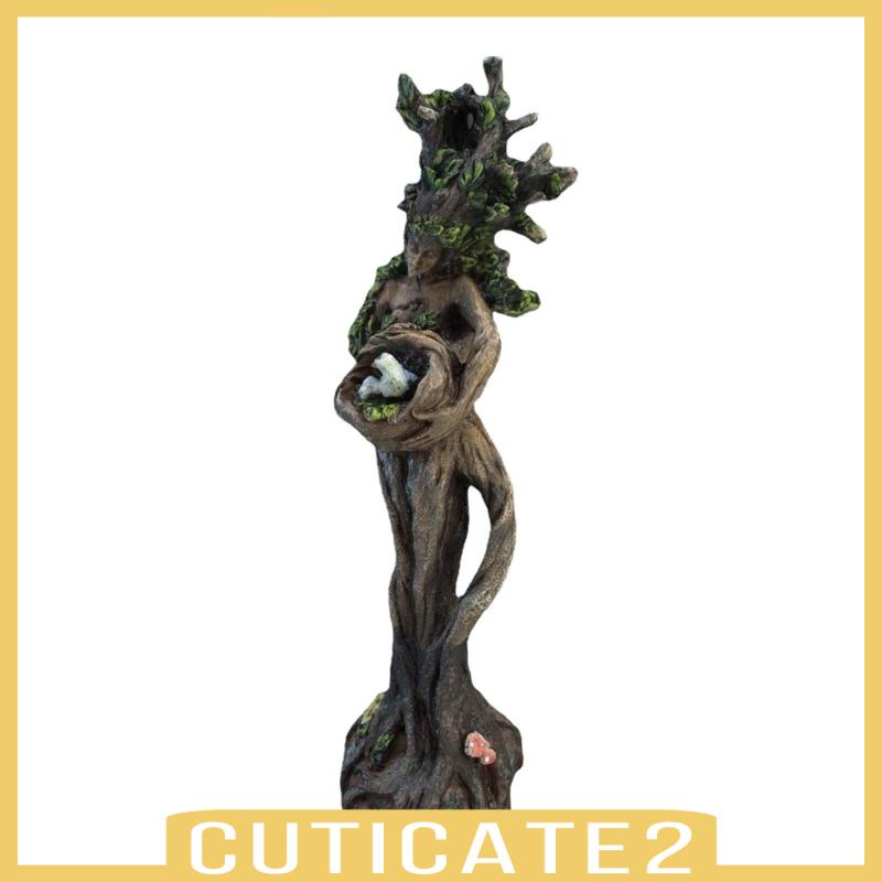 cuticate2-ฟิกเกอร์เรซิ่น-รูปปั้นเทพธิดาป่า-สําหรับตั้งโต๊ะ-ในร่ม-กลางแจ้ง