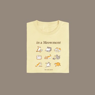 เสื้อเลือกตั้ง In a Meowment เสื้อยืด T-shirt Unisex Cotton100%