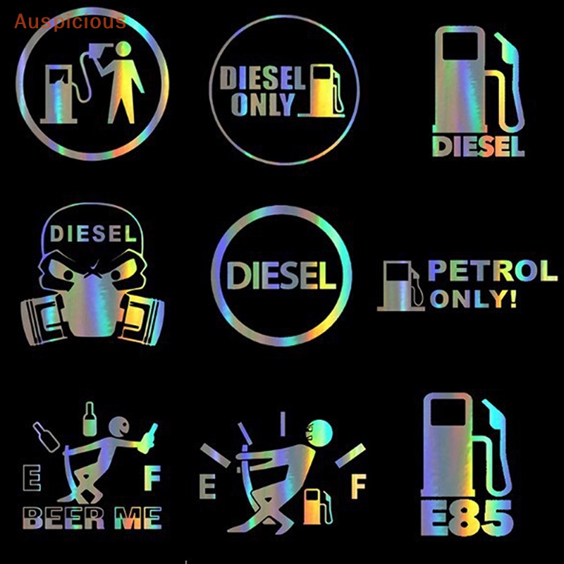 มงคล-สติกเกอร์ไวนิล-ลาย-diesel-only-3d-สําหรับติดตกแต่งรถยนต์
