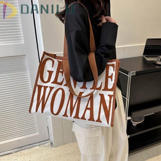 Danilo Gentlewoman กระเป๋าถือ กระเป๋าสตางค์ ผ้าแคนวาส ทรงโท้ท ใส่เครื่องสําอางได้ แฟชั่นไทย สําหรับเด็กผู้หญิง วัยรุ่น นักเรียน