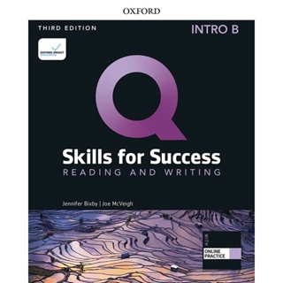 Bundanjai (หนังสือคู่มือเรียนสอบ) Q : Skills for Success 3rd ED Intro : Reading and Writing : Student Book B +iQ Online