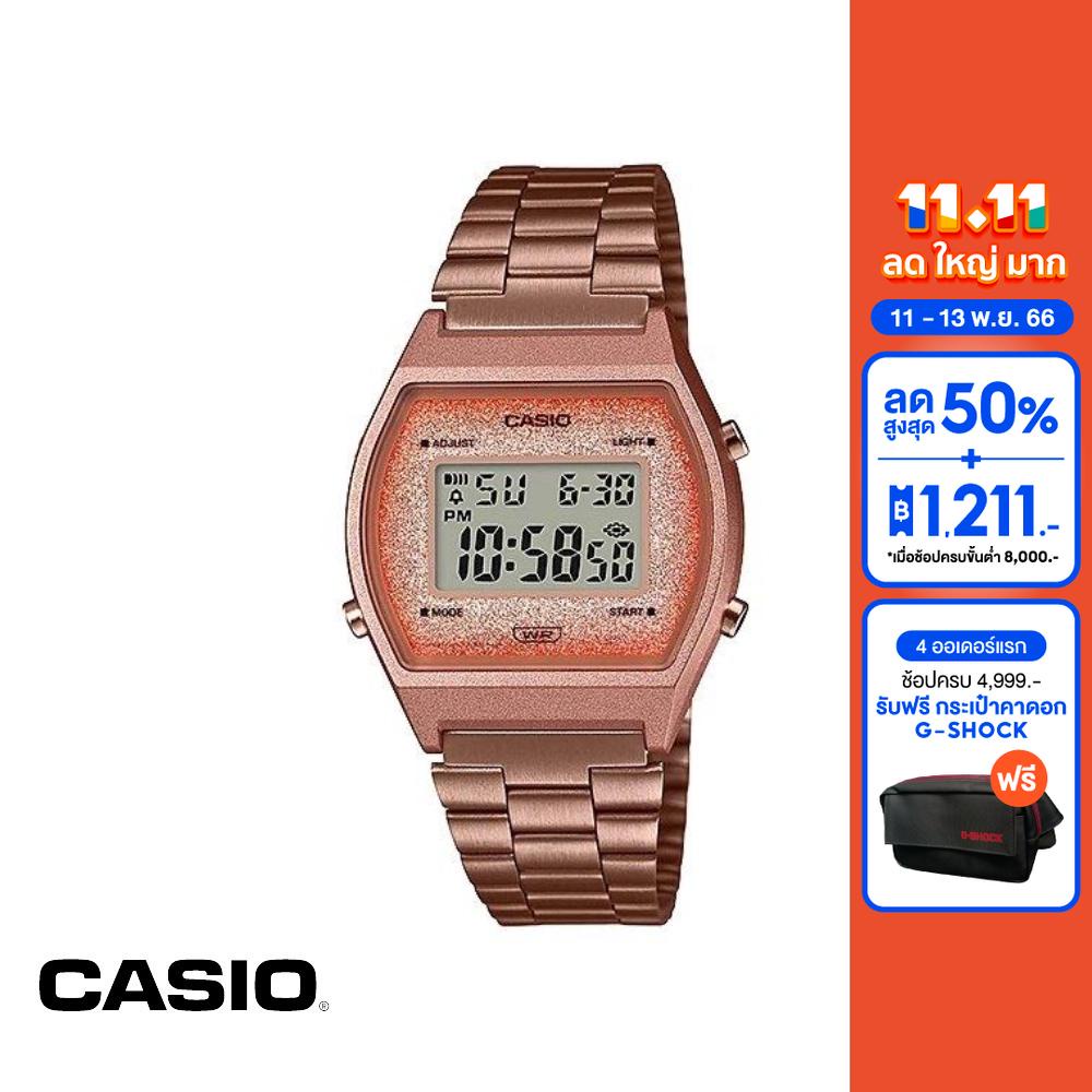 casio-นาฬิกาข้อมือ-casio-รุ่น-b640wcg-5df-วัสดุสเตนเลสสตีล-สีชมพู